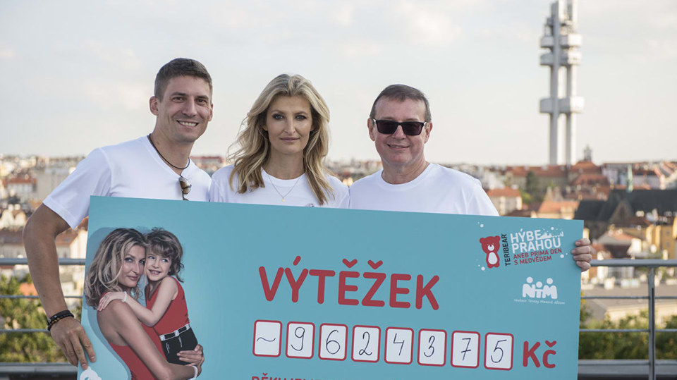 Tereza Maxová se zástupci generálního partnera